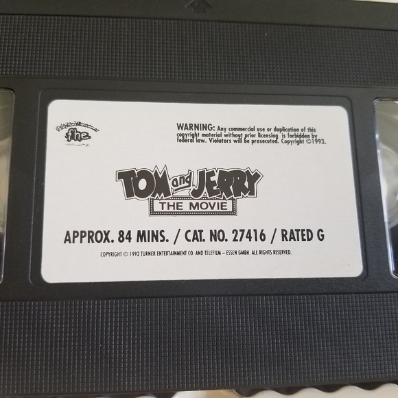 🔥Tom and Jerry the Movie (1992 FHE VHS) - Picture 3 of 8